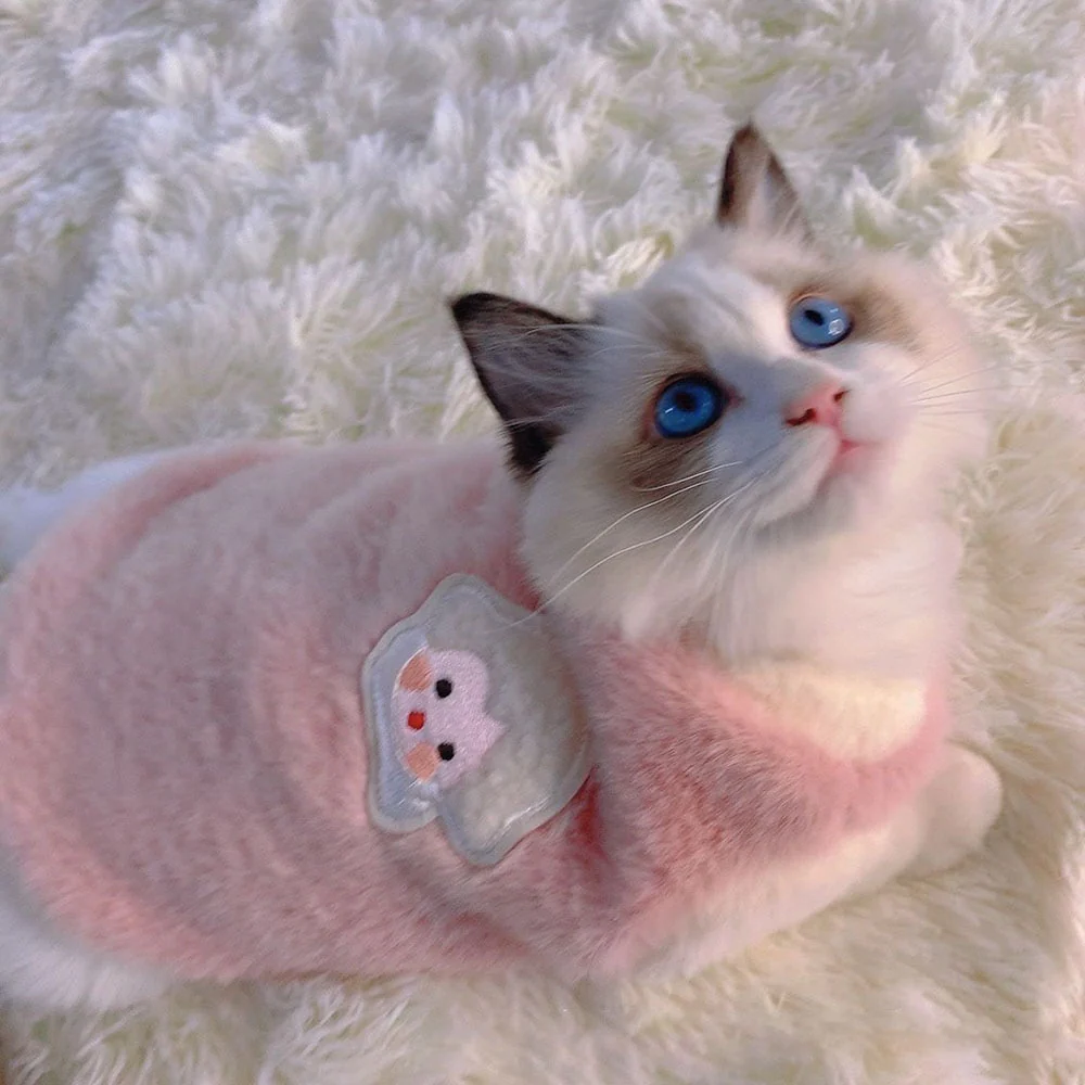 Blusa frio fofinha para gatinhos - Gigi - Image 6