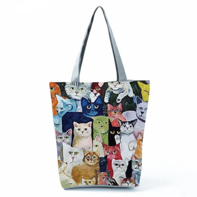 Bolsa de ombro impermeável - Amores por gatinhos® - Image 11