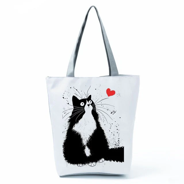 Bolsa de ombro impermeável - Amores por gatinhos® - Image 15