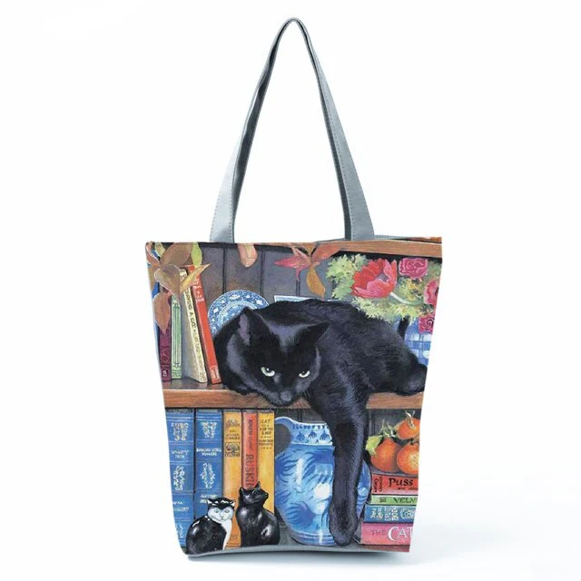 Bolsa de ombro impermeável - Amores por gatinhos® - Image 3