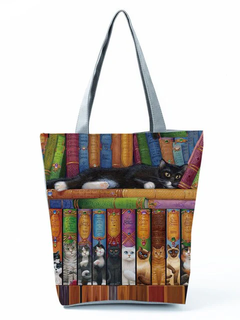 Bolsa de ombro impermeável - Amores por gatinhos® - Image 5