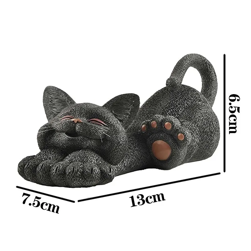 Decoração de jardim - Gatinho sorridente - Image 6