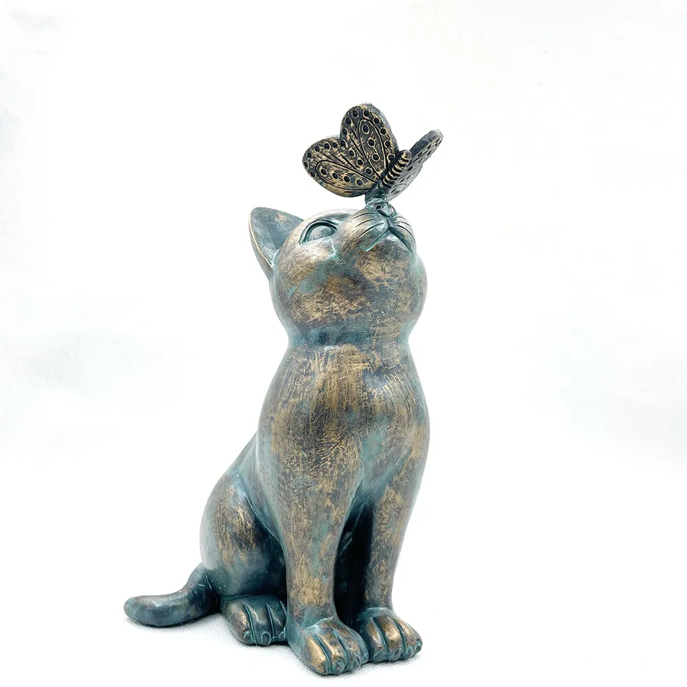 Decoração - Gatinho e a borboleta - Image 3