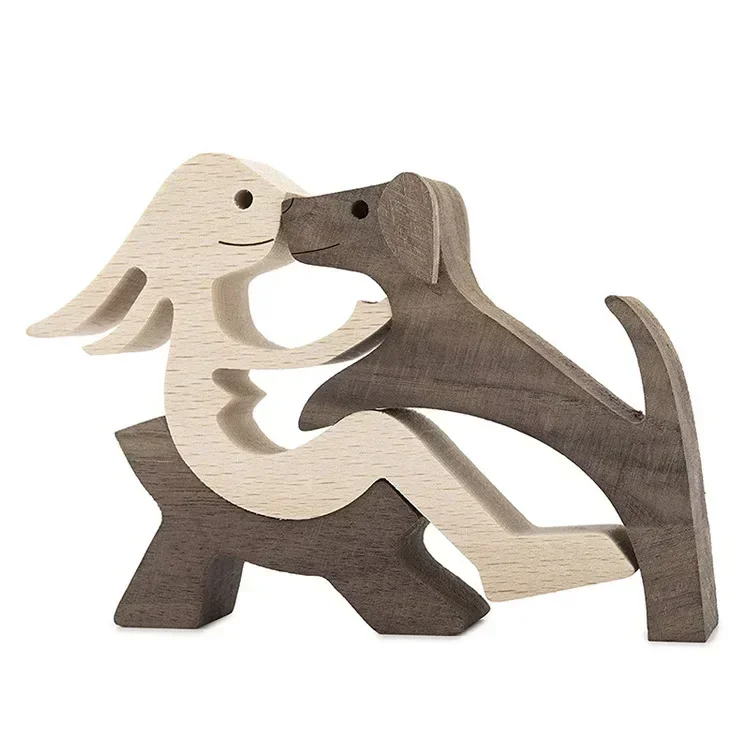 Escultura de madeira - Amor Pet - Image 8