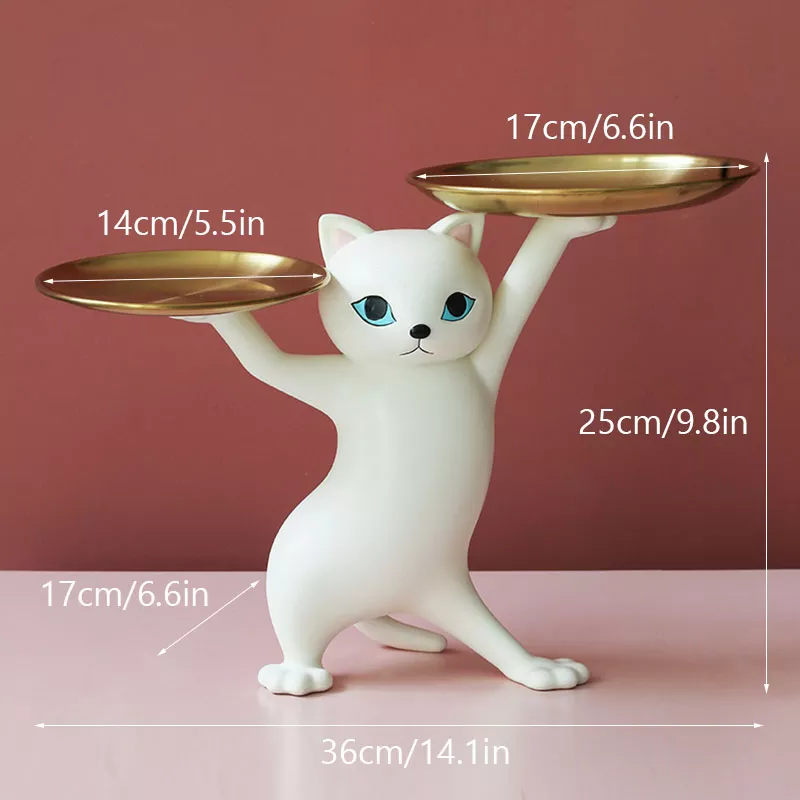Escultura Gatinho Garçom - Image 6