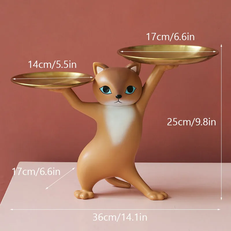 Escultura Gatinho Garçom - Image 7