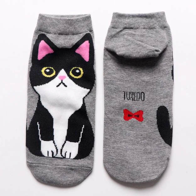 Kit 5 pares Meias femininas - Miau - Image 4