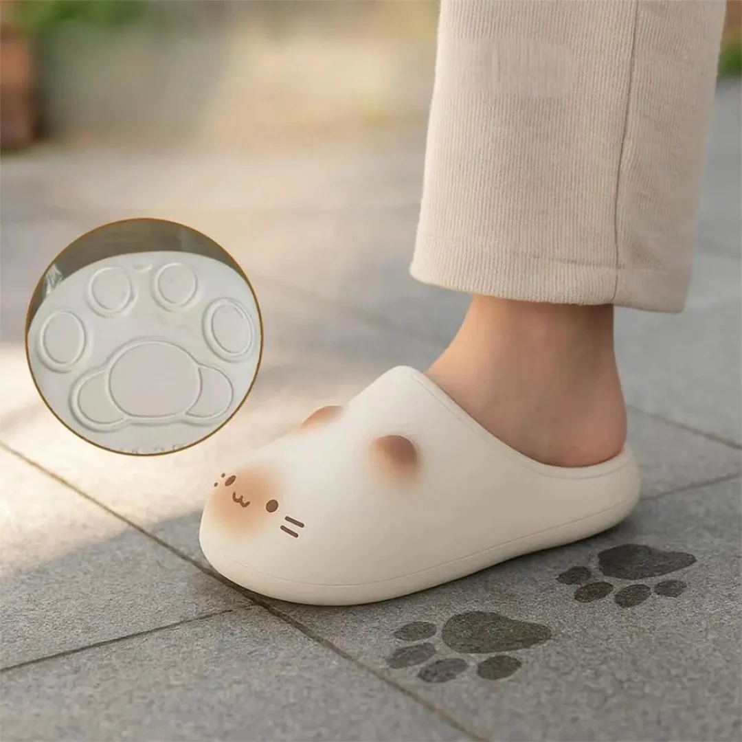 Pantufa Pata de Gato
