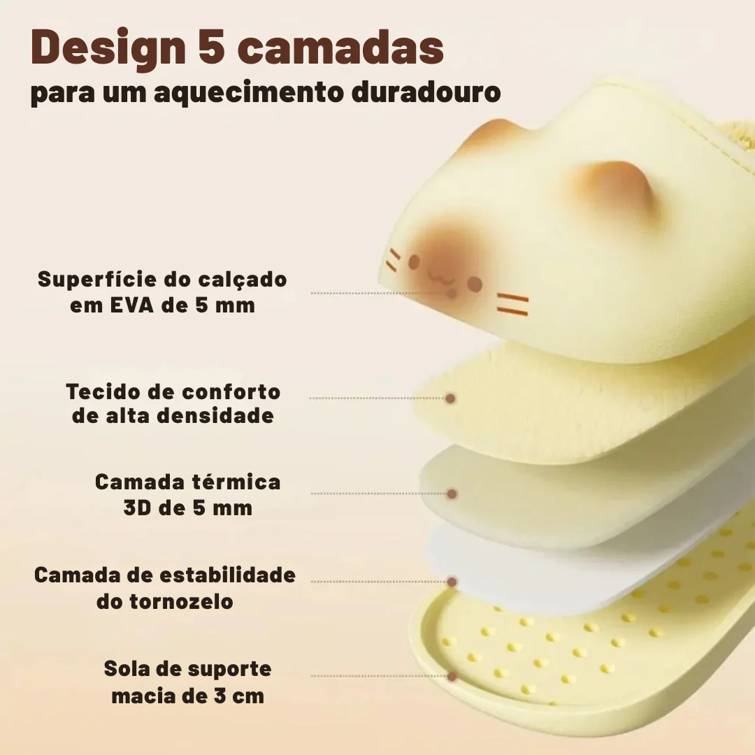 Pantufa Pata de Gato - Image 2